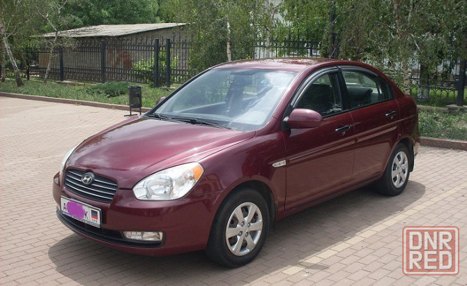 Hyundai Accent 1.4 AT 2008 г.в. Один собственник Донецк - изображение 1