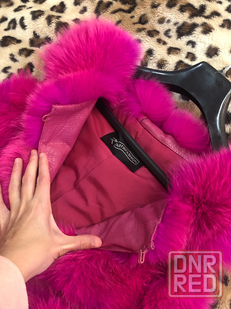 Длинная меховая жилетка 95см Донецк - изображение 3