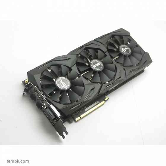Видеокарта asus strix- gtx1070-8g gaming 8gb pci-e б/у | Гарантия Макеевка