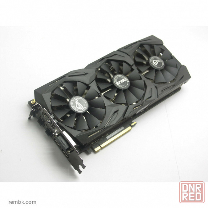 Видеокарта asus strix- gtx1070-8g gaming 8gb pci-e б/у | Гарантия Макеевка - изображение 1