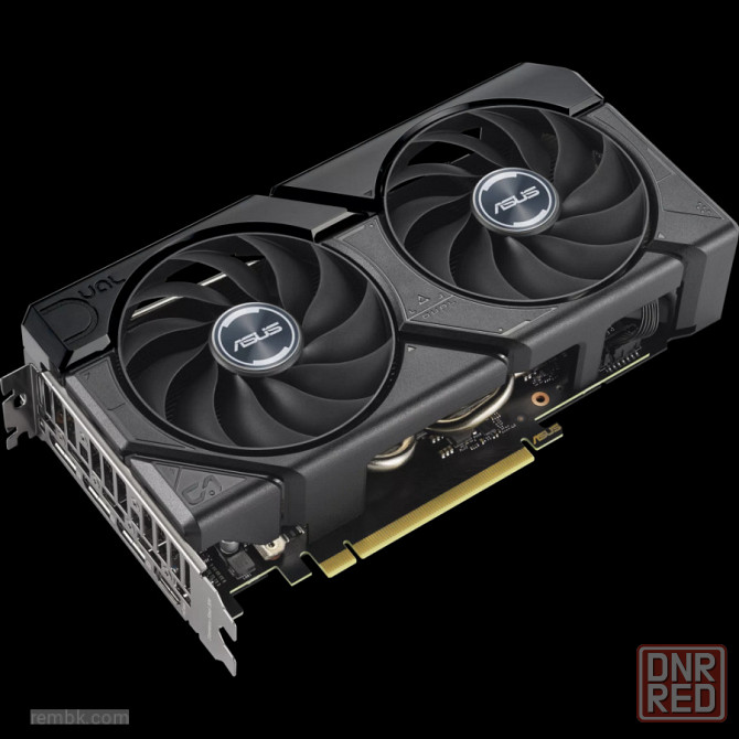 Видеокарта Asus DUAL-RTX4070-O12G-EVO RTX4070 12Gb 192bit GDDR6X 2520/21000 HDMIx1 DPx3 HDCP Ret 90Y Макеевка - изображение 1