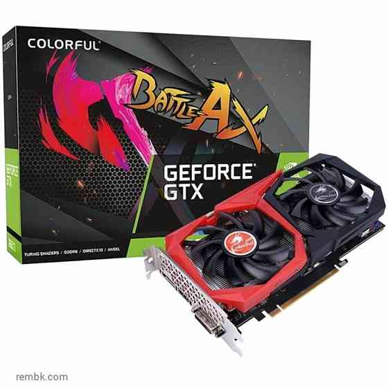 Видеокарта Colorful GTX 1650 EX 4GD6-V 4GB GDDR6 128bit DVI PD HDMI 2FAN RTL Макеевка