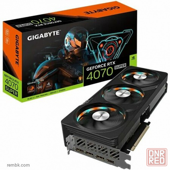 Видеокарта Gigabyte GeForce RTX 4070 SUPER GAMING OC 12G Макеевка - изображение 1