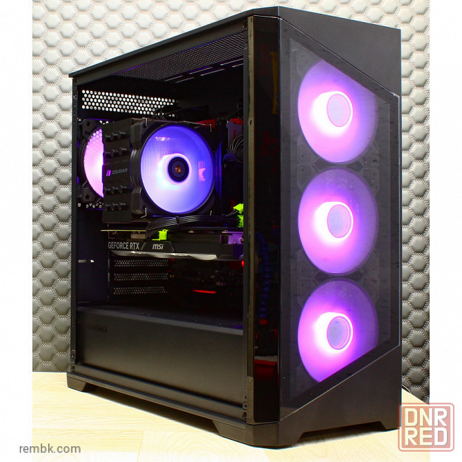 Игровой компьютер byte-veloxar | i5-13600kf (14ядер/20потоков) | 700w | ssd 1tb | 32gb ddr5| nvidia Макеевка - изображение 1