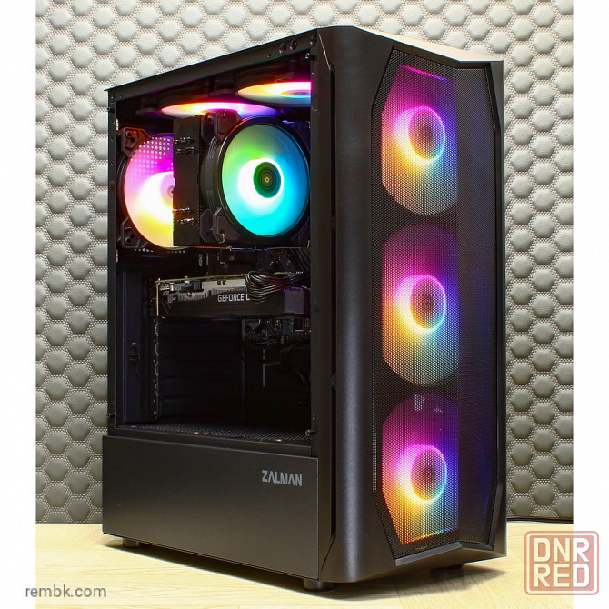 Игровой компьютер byte-darklon | intel core i5-10400f (6ядер/12потоков) | 800вт | ssd 1тб | ddr4 16г Макеевка - изображение 1