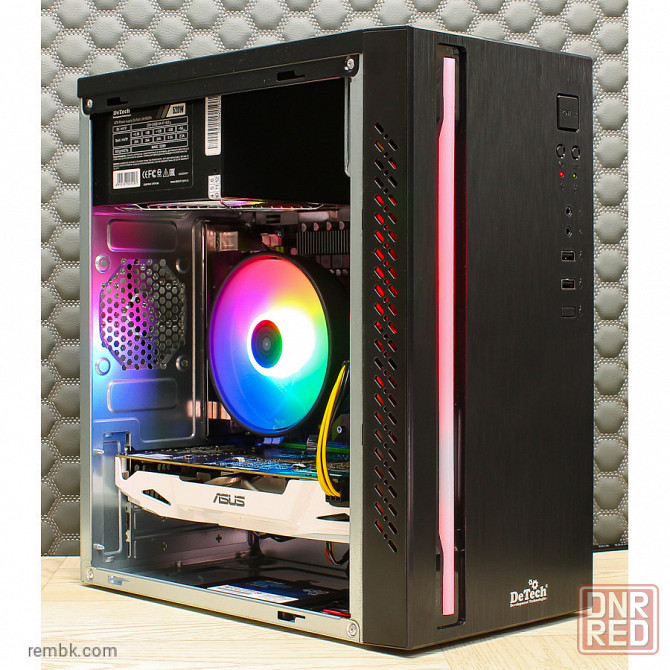 Игровой компьютер Byte-Dual | Intel Xeon E5-2670 (8ядер/16потоков) | 520W | SSD 480Гб | 16GB | NVIDI Макеевка - изображение 1