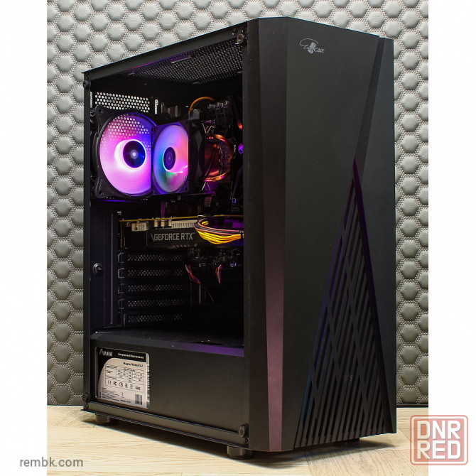 Игровой компьютер Byte-WarHawk | Intel Core i3-10100F | 500W | SSD 480Gb | 16ГБ | NVIDIA GeForce RTX Макеевка - изображение 1