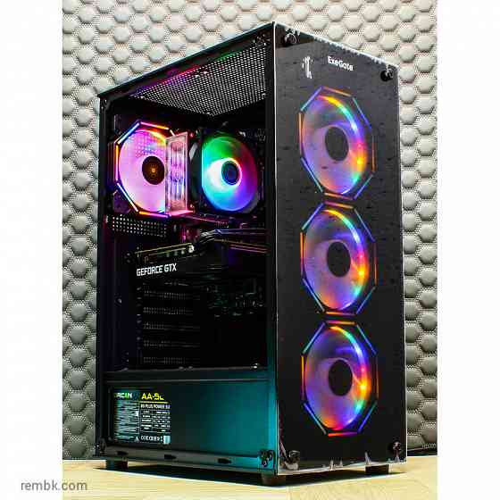 Игровой компьютер Byte-InfernoDrive | Intel Core i3-10100F | 500W | SSD 480GB | DDR4 16GB | GeForce Макеевка