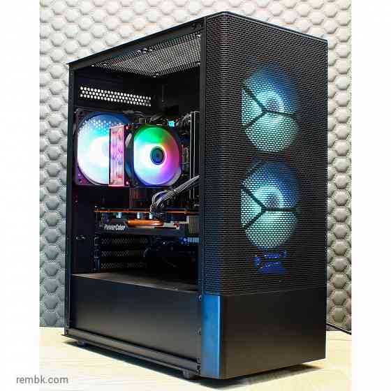 Игровой компьютер Byte-PixelCrusher | AMD Ryzen 5 3500X | 600W | SSD 480GB | Radeon RX 5600 XT | DDR Макеевка
