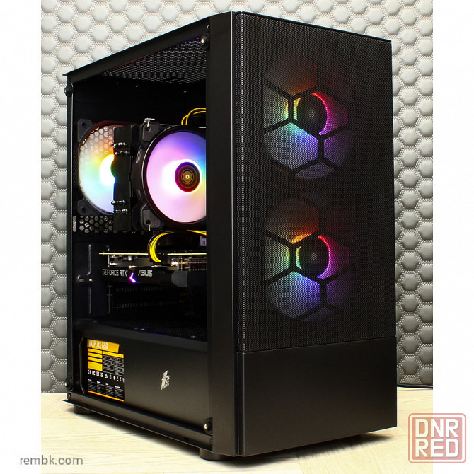 Игровой компьютер Byte-Warhorse | Ryzen 5 5600X (6ядер/12потоков) | 650Вт | SSD 1Тб | 16Гб | GeForce Макеевка - изображение 1