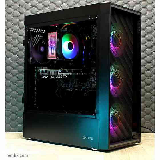 Игровой компьютер Byte-Flarion | Intel Core i3-10100F | 500W | SSD 480ГБ | 16ГБ | GeForce RTX 3050 | Макеевка