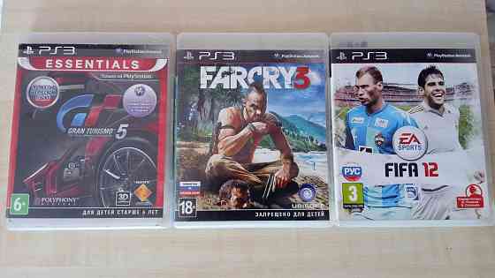Джойстики, диски PS3/PS4, картриджи SEGA и т.д Донецк