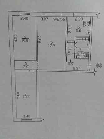 Продается 3 -комнатная квартира Донецк