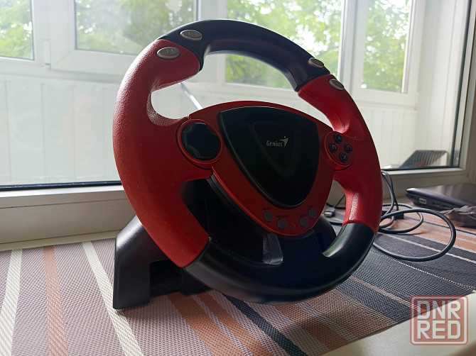 игровой руль genius twinwheel ff/wheel Донецк - изображение 2