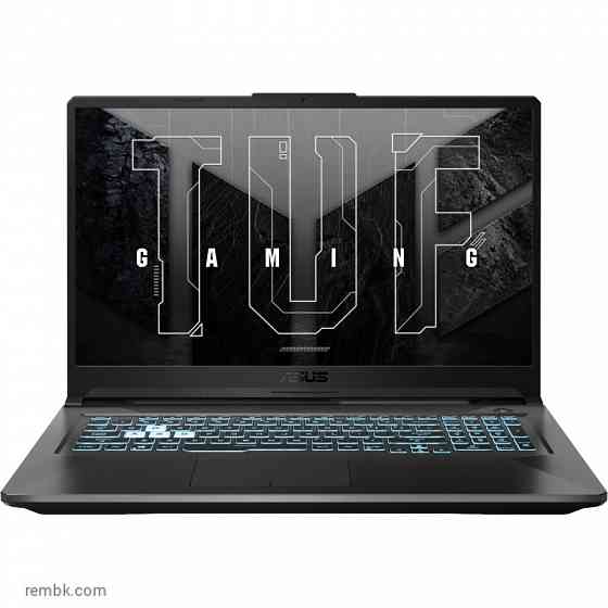 Игровой ноутбук asus tuf gaming fa706nf-hx007, 17.3", ips, amd ryzen 5 7535hs, ddr5 16гб, ssd 512гб, Макеевка