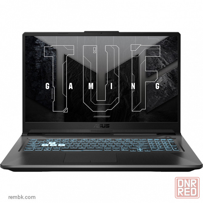 Игровой ноутбук asus tuf gaming fa706nf-hx007, 17.3", ips, amd ryzen 5 7535hs, ddr5 16гб, ssd 512гб, Макеевка - изображение 1