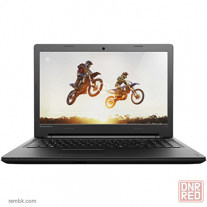 Ноутбук 15.6" lenovo 110-15ibr intel celeron n3060/ddr3 2gb/ssd 240gb 80t700c0rk черный б/у | Гарант Макеевка - изображение 1