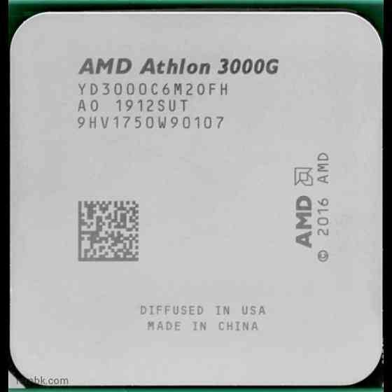 Процессор amd athlon 3000g am4 oem | Гарантия Макеевка