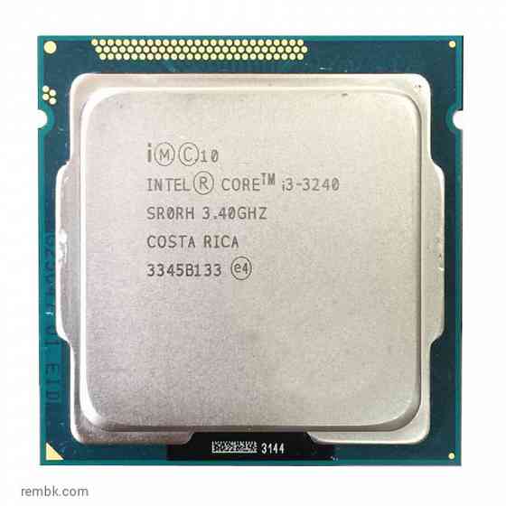 Процессор intel core i3-3240 ivy bridge (lga1155, 2 ядра, 3400mhz, l3 3072kb) уценка б/у в макеевке Макеевка