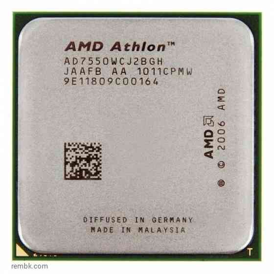 Процессор amd athlon x2 dual-core 7550 am2+, 2 x 2500 мгц б/у купить в днр | Гарантия Макеевка