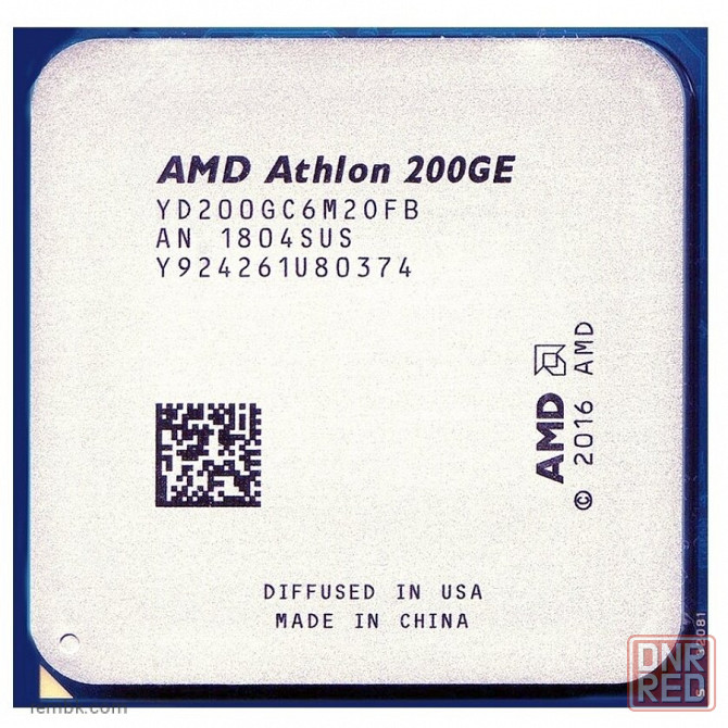 Процессор amd athlon 200ge am4, 2 x 3200 мгц, oem в макеевке днр | Гарантия Макеевка - изображение 1