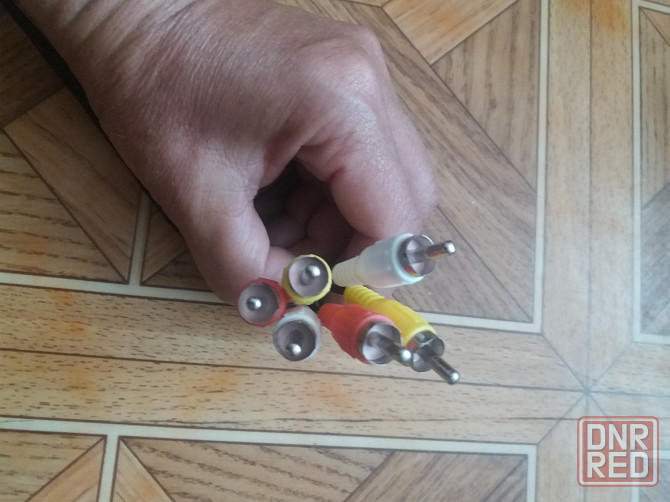 Аудио видео провод кабель тюльпани 3RCA-3RCA 102 см новий Донецк - изображение 4