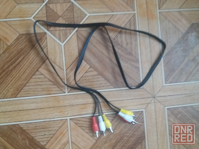 Аудио видео провод кабель тюльпани 3RCA-3RCA 102 см новий Донецк - изображение 3