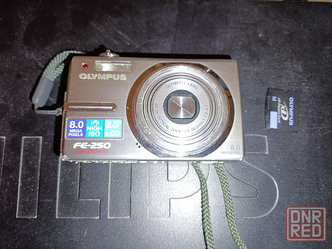 Продам фотоаппарат Olympus FE 250 на запчасти или под ремонт. Донецк - изображение 1
