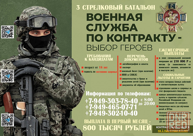 Служба по контракту Донецк - изображение 1