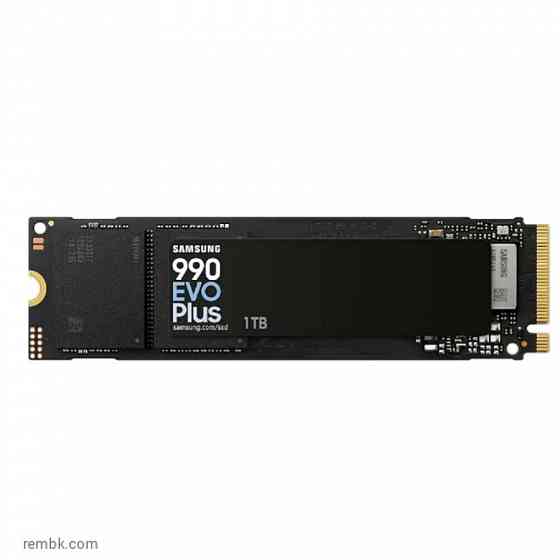 Samsung накопитель ssd 1tb 990 evo plus m.2 mz-v9s1t0bw nvme 2.0, pcie 4.0 x4, v-nand tlc по доступн Макеевка