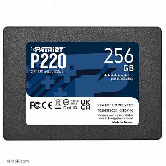 Твердотельный накопитель ssd sata iii patriot p220s256g25 256gb p220 в макеевке днр | Гарантия Макеевка