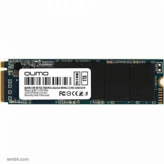 Твердотельный накопитель ssd m.2 nvme qumo (q3dt-1tsy-nm2) 1тб | Гарантия Макеевка