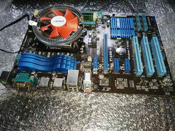 4ядерный комплект Athlon II x4 641 и материнская плата Asus с 8гб памяти Горловка