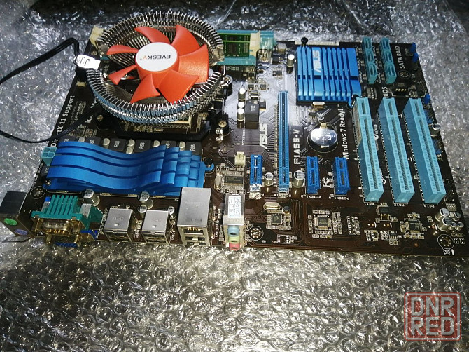 4ядерный комплект Athlon II x4 641 и материнская плата Asus с 8гб памяти Горловка - изображение 1