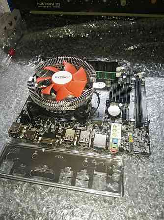 Новый комплект core i5-750 и плата Socket 1156 с 8гб памяти Горловка
