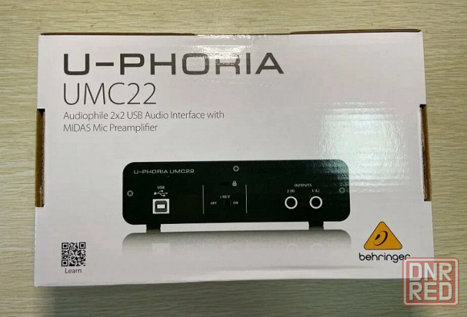 Внешняя звуковая карта Behringer U-Phoria UMC22 Донецк - изображение 7
