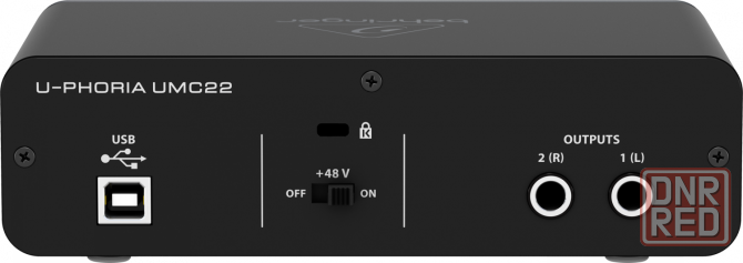 Внешняя звуковая карта Behringer U-Phoria UMC22 Донецк - изображение 2