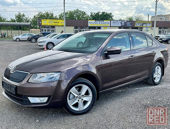 Skoda Octavia A7 1.6 MPI Автомат Айсин Зелёная автотека родной окрас Донецк - изображение 1
