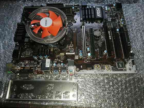 Комплект Core i7-6700 + MSIi b150-a pro с 16ГБ памяти DDR4 Горловка