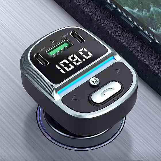 Автомобильное зарядное устройство, FM-трансмиттер Bluetooth Донецк