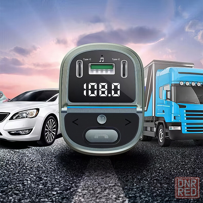 Автомобильное зарядное устройство, FM-трансмиттер Bluetooth Донецк - изображение 3