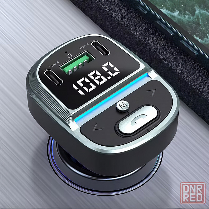 Автомобильное зарядное устройство, FM-трансмиттер Bluetooth Донецк - изображение 1
