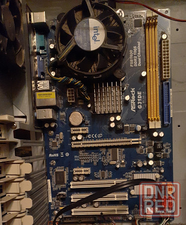Материнская плата ASRock G31DE + процессор e6750 Донецк - изображение 1