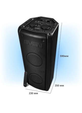 Блютуз колонка 100 Вт/ Fm радио/Usb/MicroSD/Tws Донецк