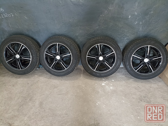 диски +летняя резина Kumho ecsta hs51 205/55 r16 Донецк - изображение 4