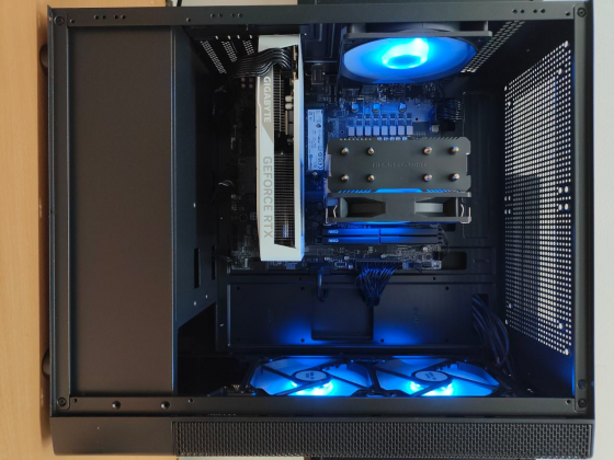 Игровой компьютер AMD Ryzen 5 7500F + RTX 5060 Донецк