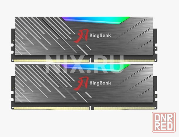 Оперативная память DDR5 Kingbank SharpBlade RGB Wh/Bk 32GB (kit 2x16) 6000MHz CL36 Донецк - изображение 2