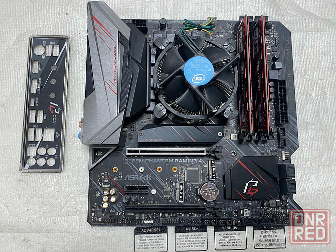 Комплект ASRock B365M Phantom Gaiming 4 Rev 1.01+проц intel i5-9400f+DDR 4 8+8gb 2666mHz Донецк - изображение 1