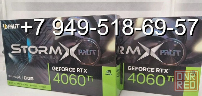 Palit RTX 4060 Ti StormX Донецк - изображение 1