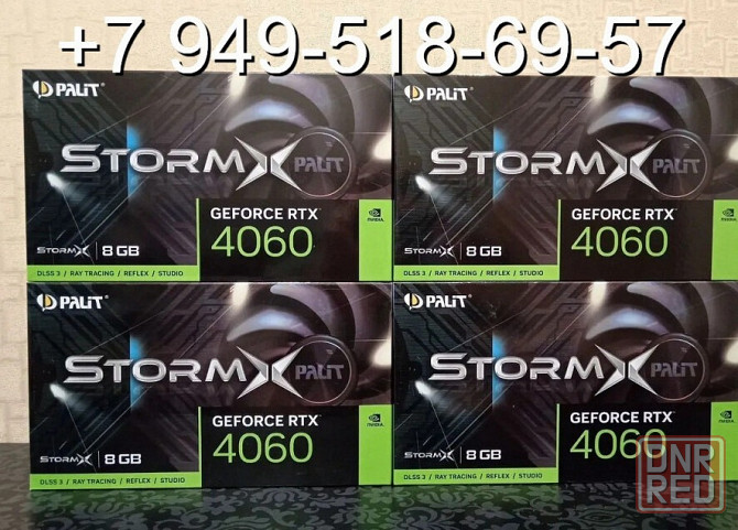 Palit RTX 4060 StormX Донецк - изображение 1